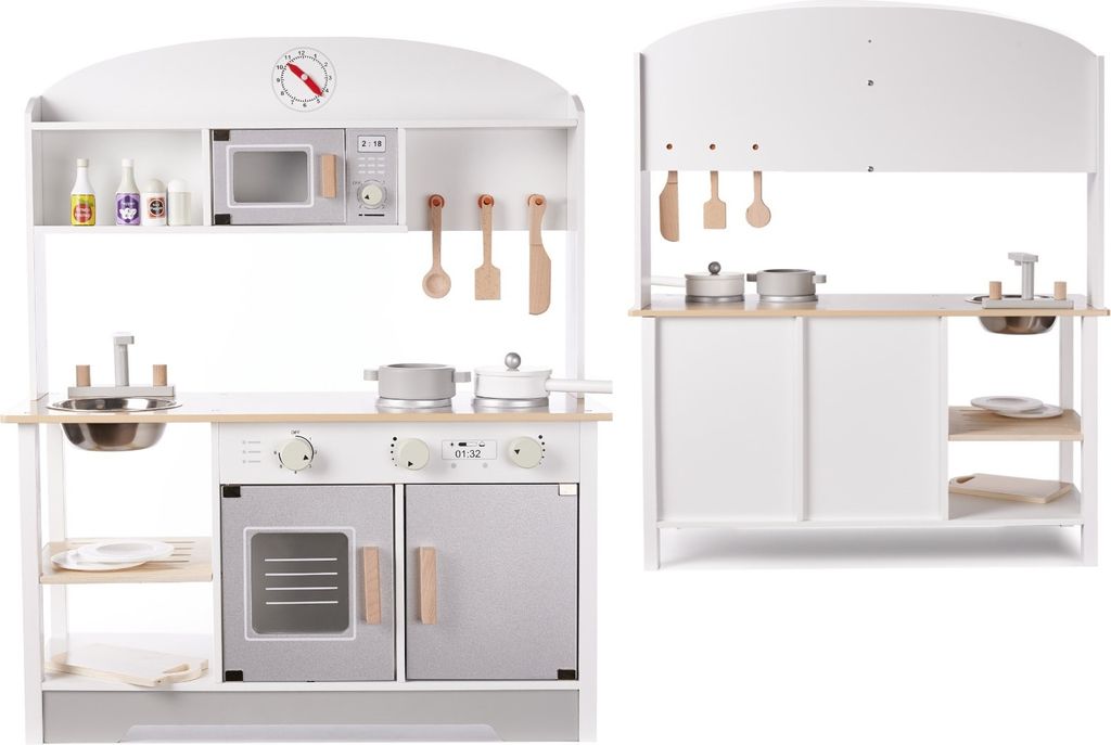 Kinderküche aus Holz MDF MODERN CLASSIC + Zubehör Produktbild 10