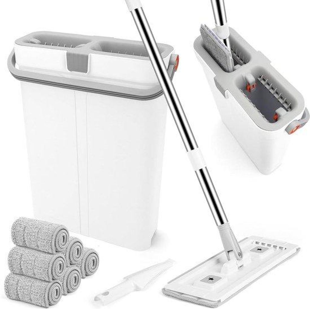 Mikrowaschmaschine - Waschmaschine mit Mikrowelle, 8 Liter Fassungsvermögen - für den häuslichen Gebrauch - innovative Bodenreinigung - inklusiv...