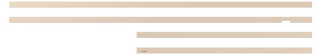 Samsung VG-SCFC50SGMXC, Rahmen, Sand, 127 cm (50"), 127 cm Produktbild 