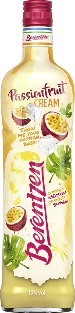 Berentzen Likör Passionfruit Cream 16%  0,7 l Produktbild 