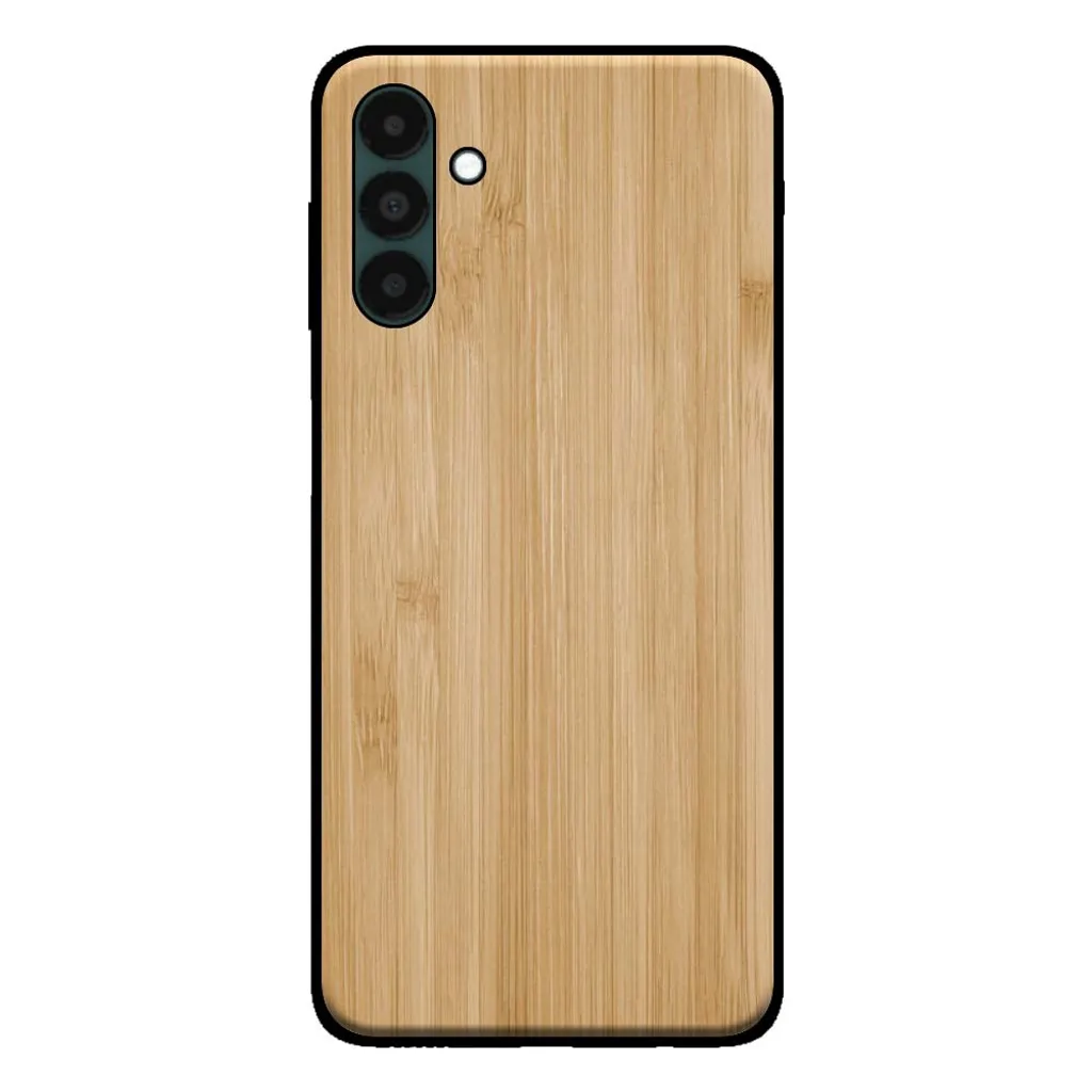 Custodia Samsung A13 5G Legno Artificiale Smartphonica Marrone