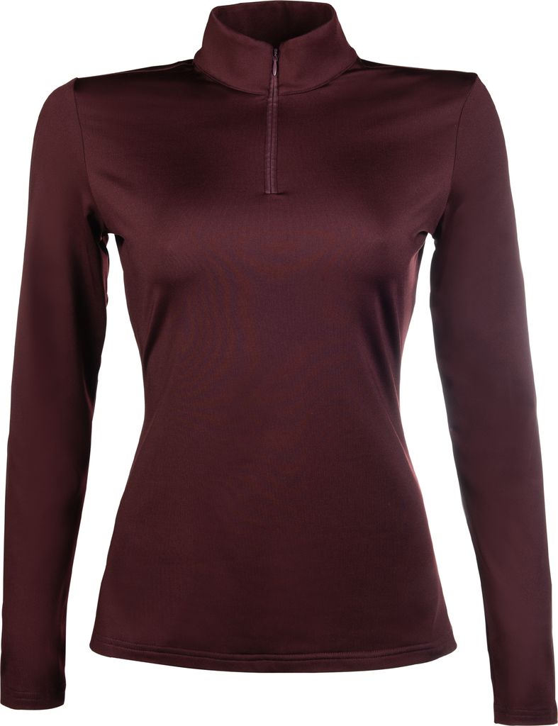 HKM Funktionsshirt Basic BORDEAUX, Gr. XL