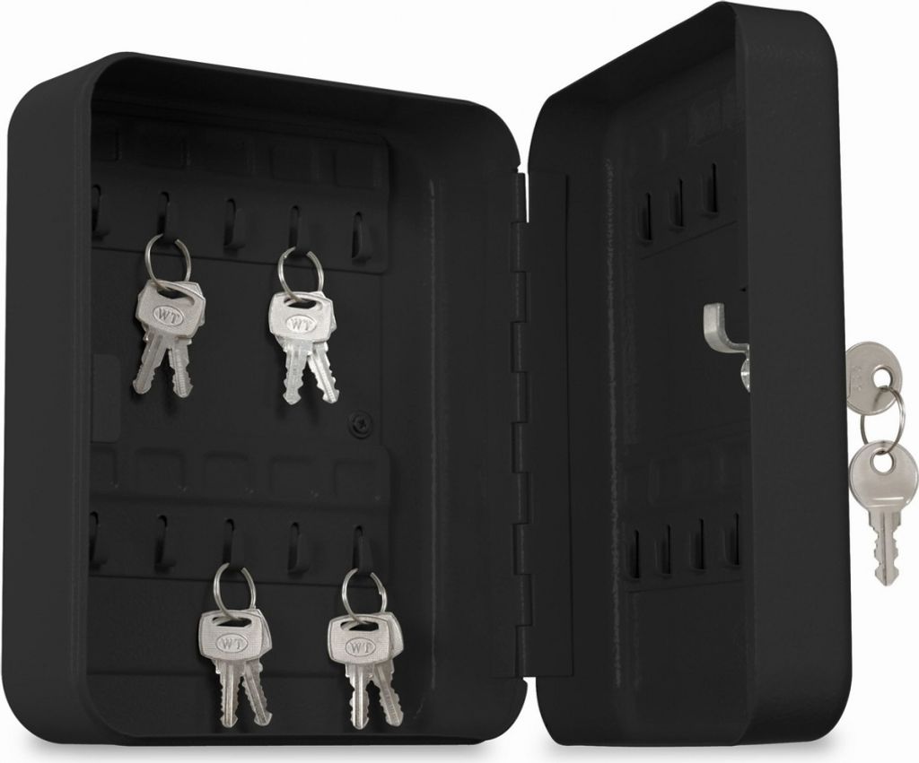 Kreator Schlüsselkasten 20x16x9 cm Schlüsselschrank Schlüsselsafe für 20 Schlüssel