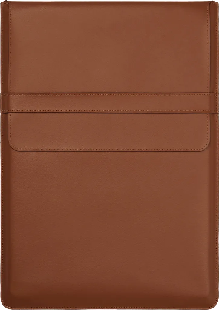 Vinga Timo Laptop Sleeve 14" Brown - Eco-Friendly & Vegan PU