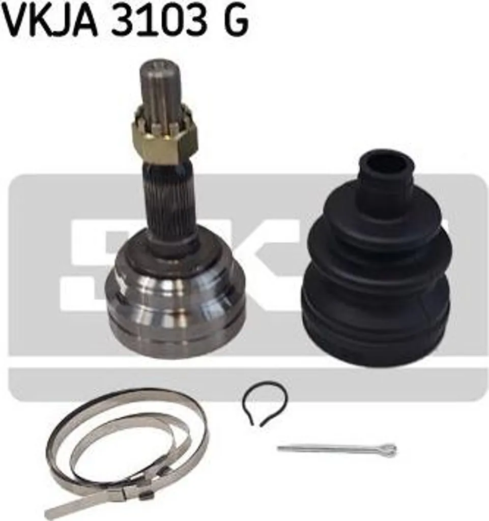 Supprimer vibrations et bruits de cardan avec SKF VKJA 3103 G 374002