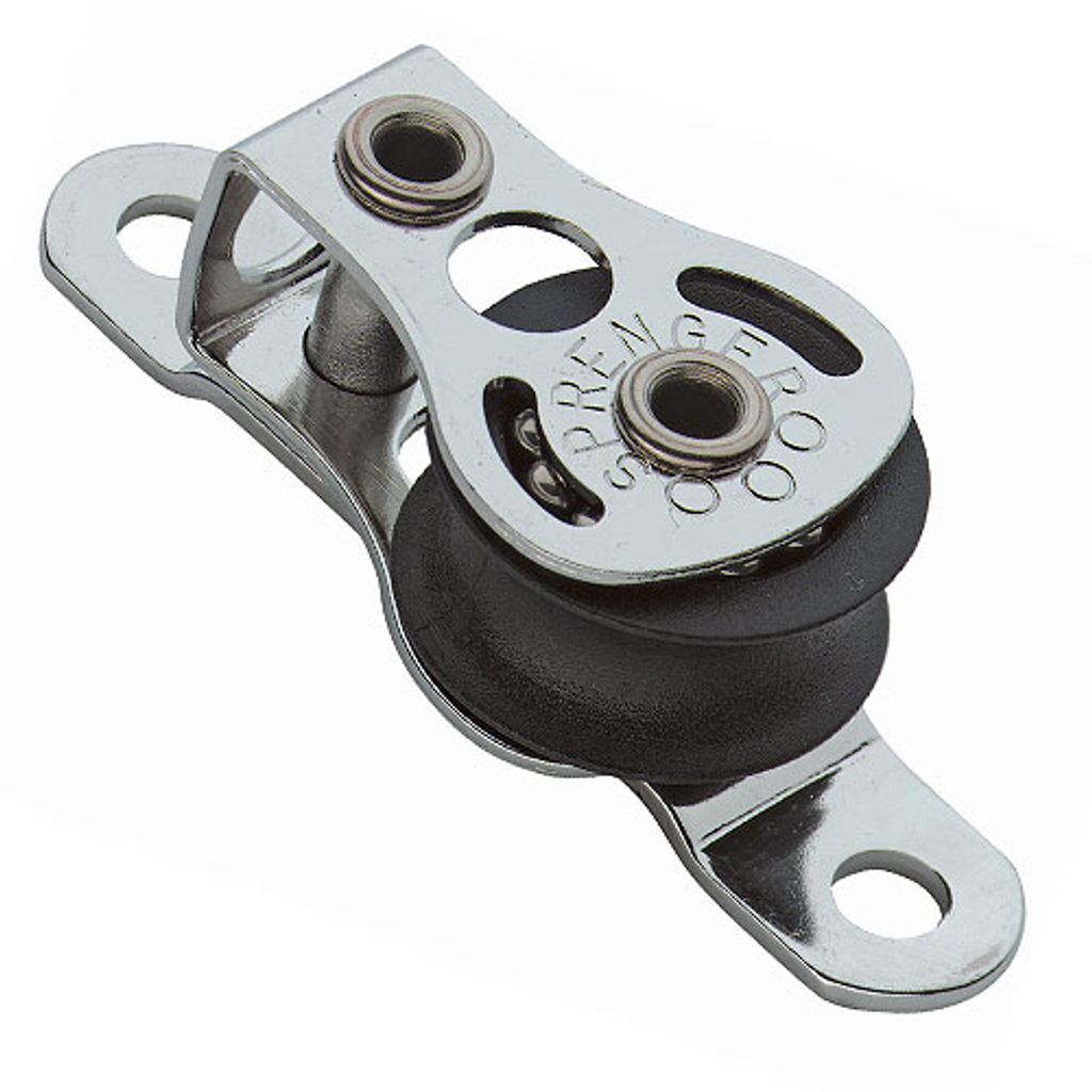 Sprenger Micro XS Block mit Kugellager / Liegeblock mit Lasche A2