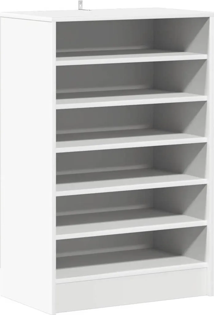 Scarpiera 60x35x92 cm vidaXL | Mobile Bianco in Legno Multistrato