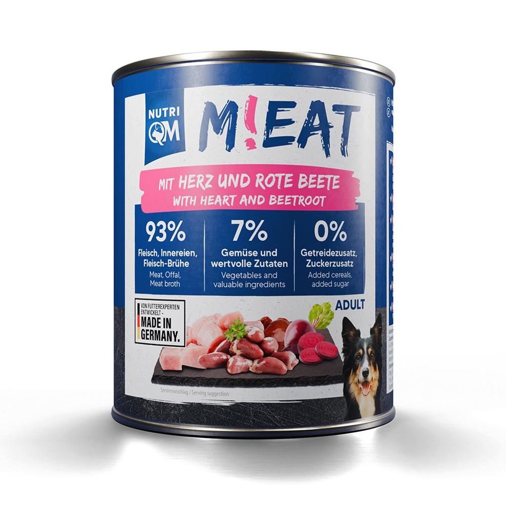 NutriQM M!eat Herz & Rote Beete 6 x 800g