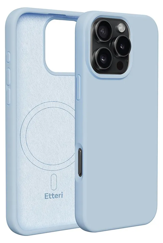 Acquista Cover Etteri iPhone 16 Pro Max MagSafe Azzurro - Offerta Shop