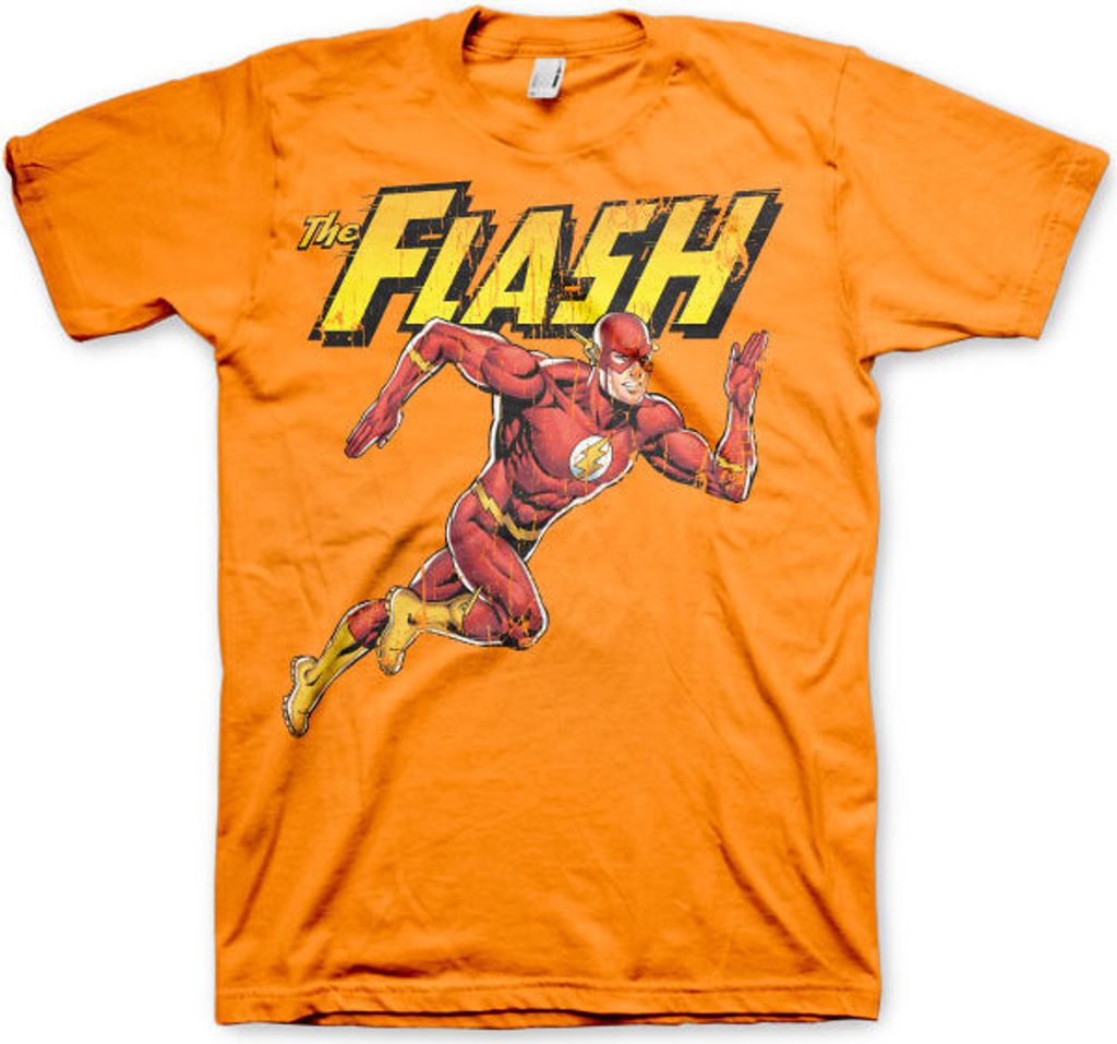 The Flash Running T-shirt - Large - Orange