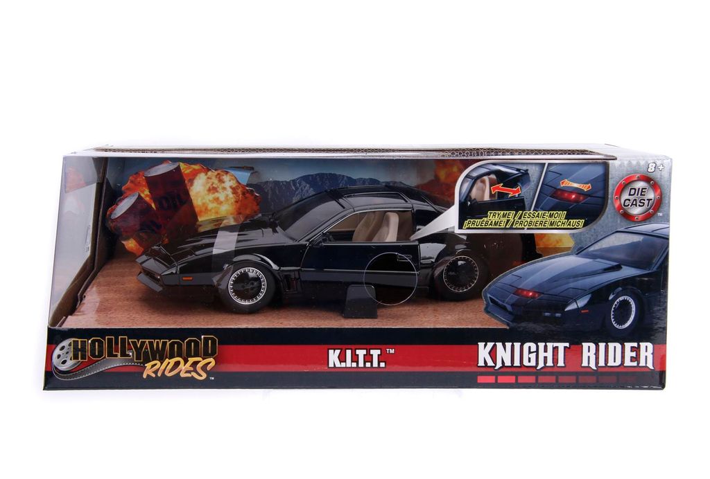 Jada Toys Knight Rider Kitt, Spielfahrzeug (schwarz)