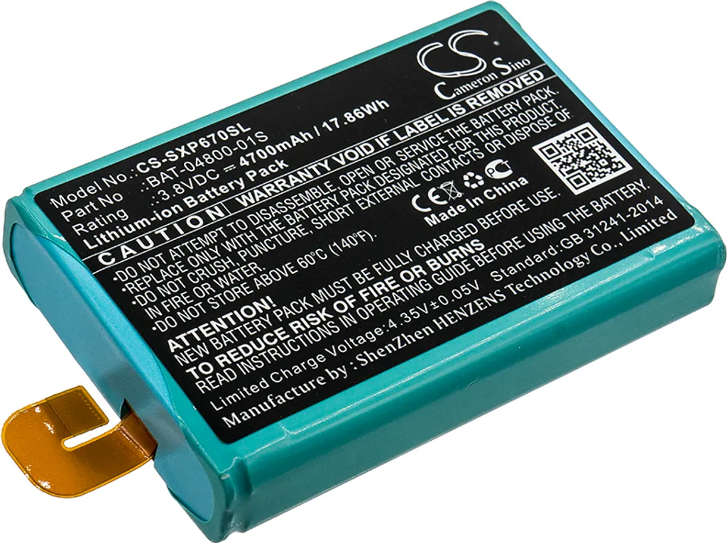 Batterie TECHTEK pour Sonim XP6 XP7 et XP6700 XP7700 de haute qualité