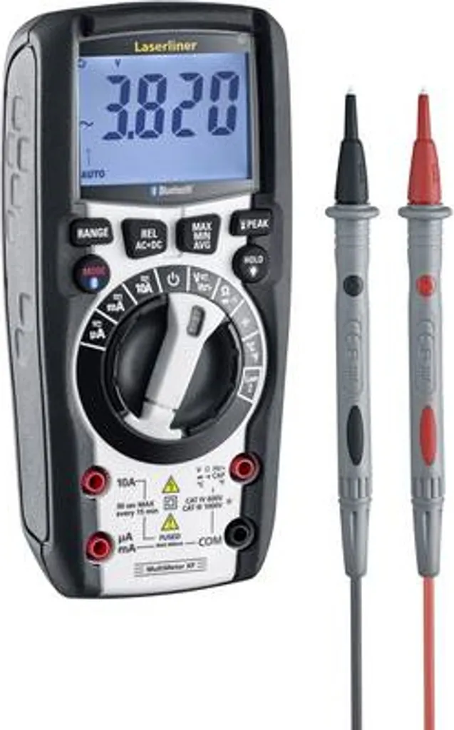 Multimètre Laserliner MultiMeter XP Écran Rétroéclairé et Coque Renforcée - 5