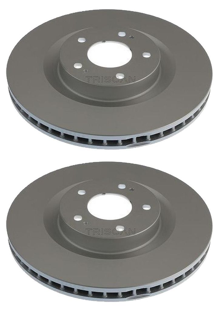 2 Bremsscheiben belüftet Ø 320 mm TRISCAN für u.a. MITSUBISHI ECLIPSE
