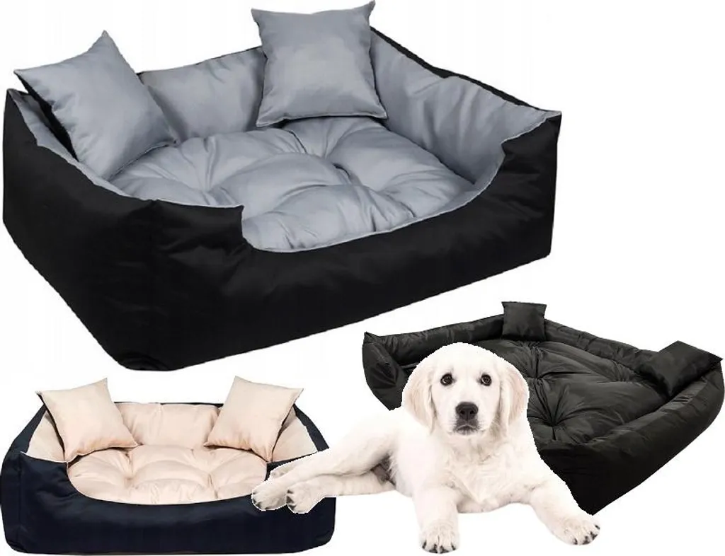 Cuccia Design ECCO 115x95 Impermeabile Grigio per Cani Grandi - 2