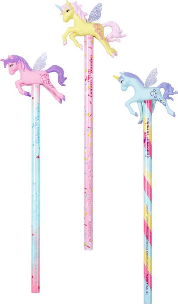 Spiegelburg Bleistift mit Topper Einhorn-Paradies, sort. Produktbild 