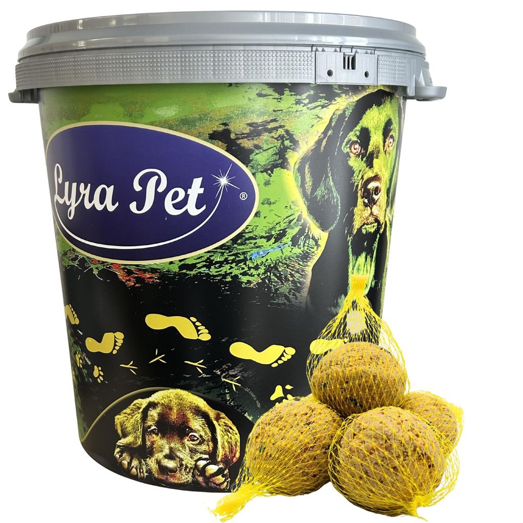 100 Stk. Lyra Pet® Meisenknödel mit Netz à 90 g = 9 kg in Produktbild 