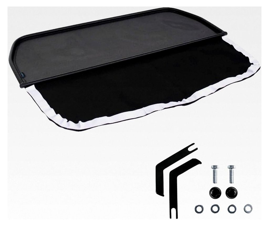 Windschott für Suzuki Swift (1991-1995) 100% passgenau in OEM-Qualität, schwarz