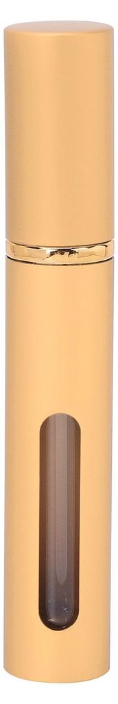 Mini nachfüllbare Parfümflasche Alumite Visible Portable Leakproof Empty Roll On 10mlGold