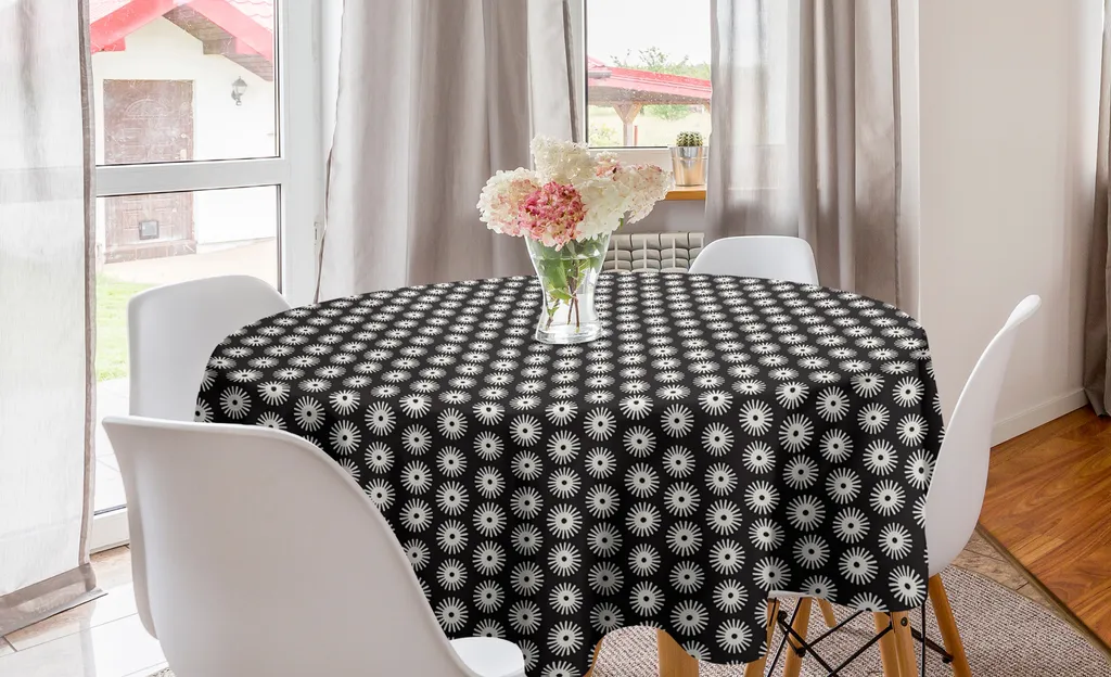 Tovaglia Rotonda ABAKUHAUS 150cm - Antimacchia per Casa e Ristorante