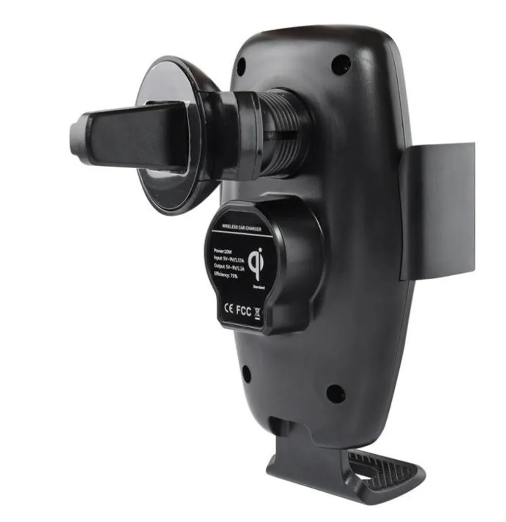 Supporto per telefono da auto a ventosa con caricatore wireless QC 3.0 - 5