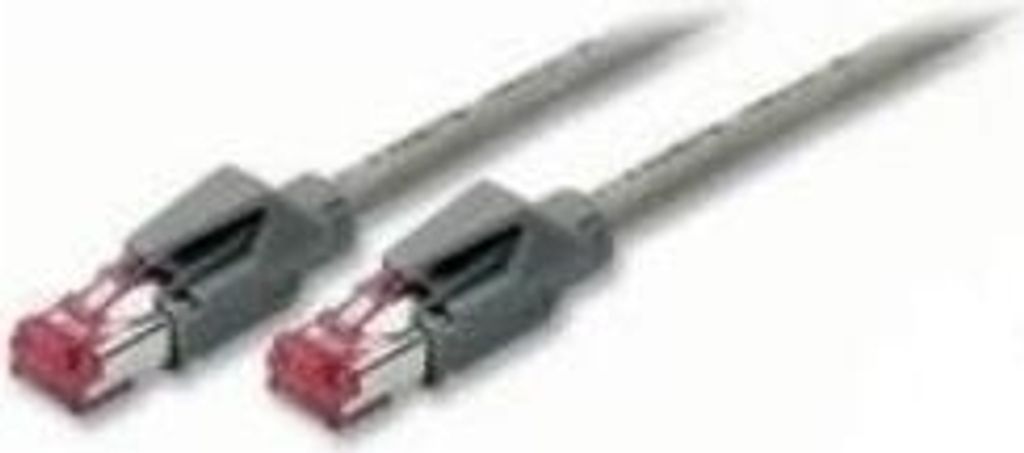Patchkabel S/FTP, PiMF, Cat 6a, grau, 30,0 m Für 10 Gigabit/s, halogenfrei, mit Draka-Kabel und Hirosesteckern TM31 (bisherige Bezeichnung S/STP) ...