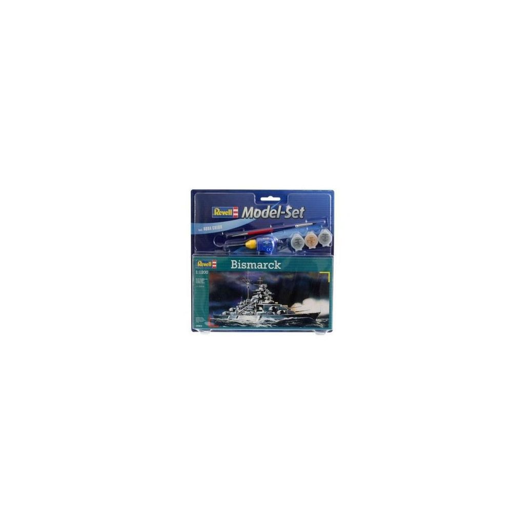 Revell Model Set Bismarck 1:1200 Produktbild 