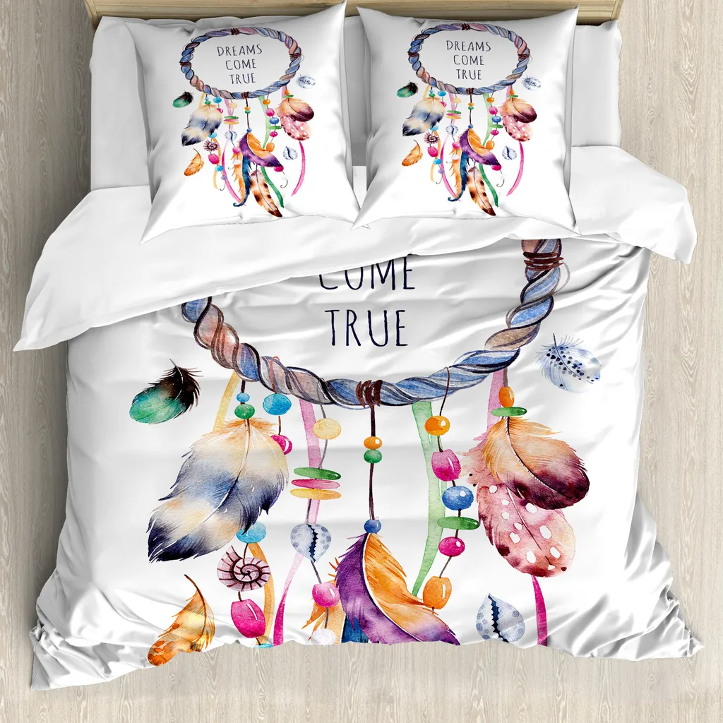 Copripiumino ABAKUHAUS Boho Nativo 200x200: Anallergico e Colorato