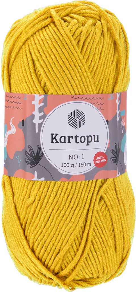 100g Strickwolle Kartopu NO:1 Polyacryl-Wolle Anti Pilling Effekt