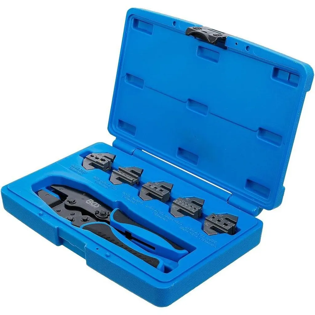 Coffret Pince à Sertir Polyvalente avec 5 Mâchoires Interchangeables - 3