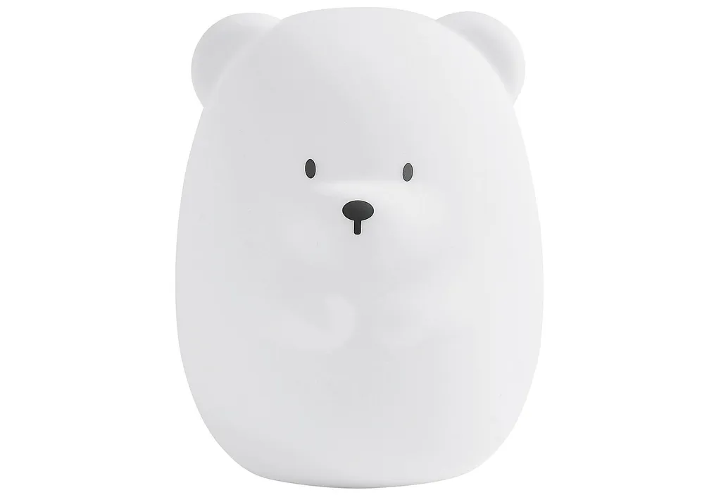 Veilleuse ourson silicone 16 cm pour faciliter l'endormissement
