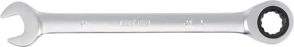 Clé à cliquet robuste 24 mm en acier chrome-vanadium haute qualité