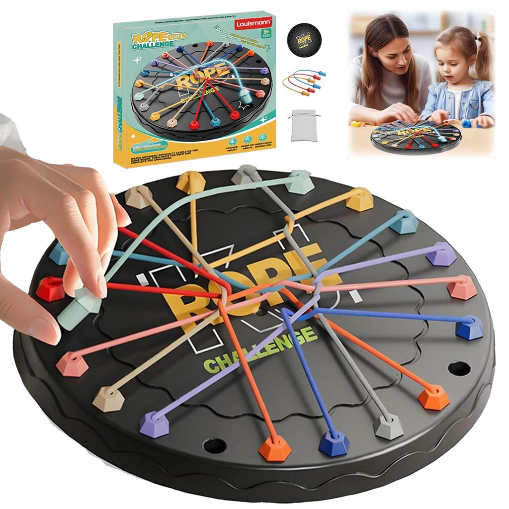 Louismann Brainy Knots – Logik- & Geschicklichkeitsspiel | Produktbild 