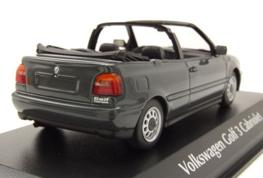Maxichamps 940055531 VW Golf 3 Cabrio 1997 grau metallic Produktbild 12