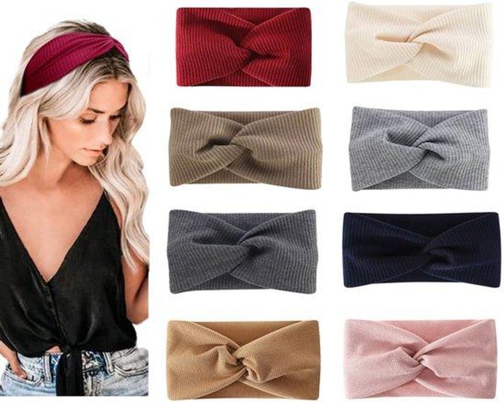 Haarbanden für Frauen - 8 Stücke - Sport-Haupthandschmeijer - Frauen-Haupthandschmeijer - Haarband-Accessoires - Frauen-Haupthandschmiede - Haupt...