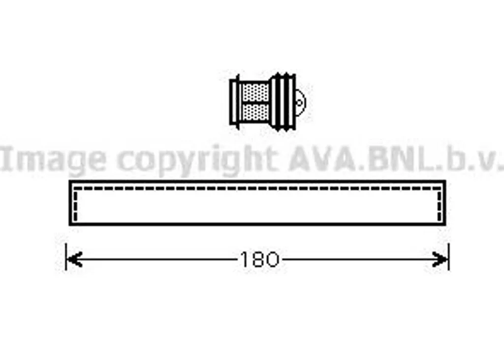 Sécheur de clim pour réparer Opel Corsa D - Remplacer OE 93188638