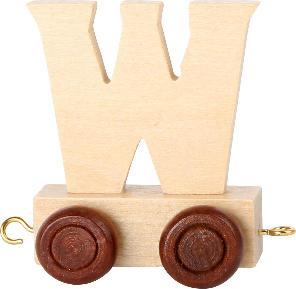 Small Foot Design 7482 Buchstabenzug aus Holz, Produktbild 