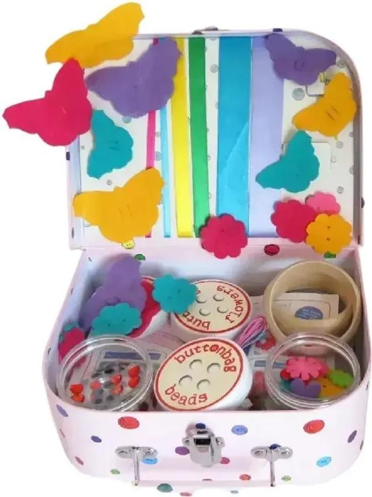 Coffret bijoux enfant Buttonbag : une solution créative pour s'amuser sans écran