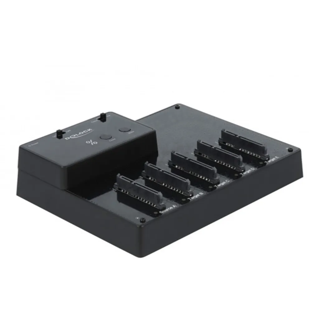 Delock Station d'Accueil USB 5 Gbps pour 5 HDD SSD SATA 2.5 Pouces