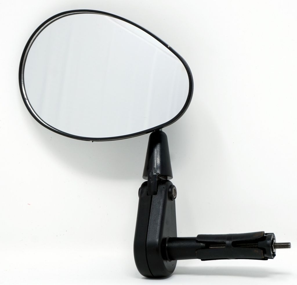 CBK-MS Fahrradspiegel links 115 mm schwarz Klemmbefestigung Produktbild 