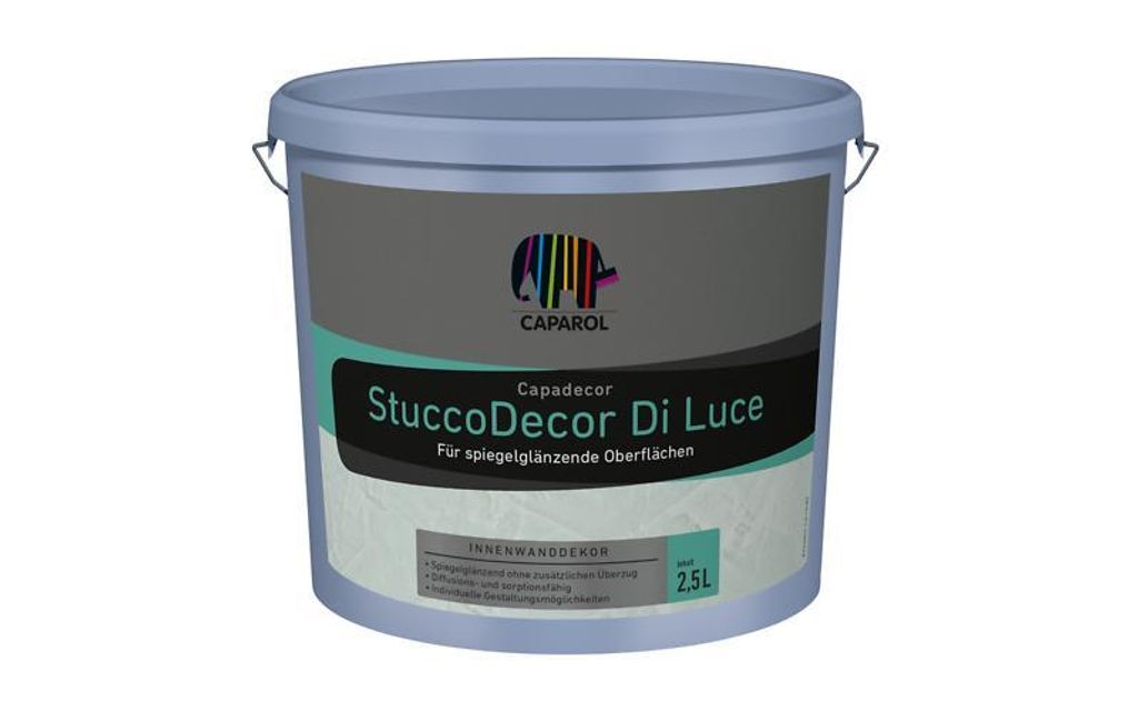Caparol StuccoDecor DI LUCE 2,5 Liter Weiß Produktbild 