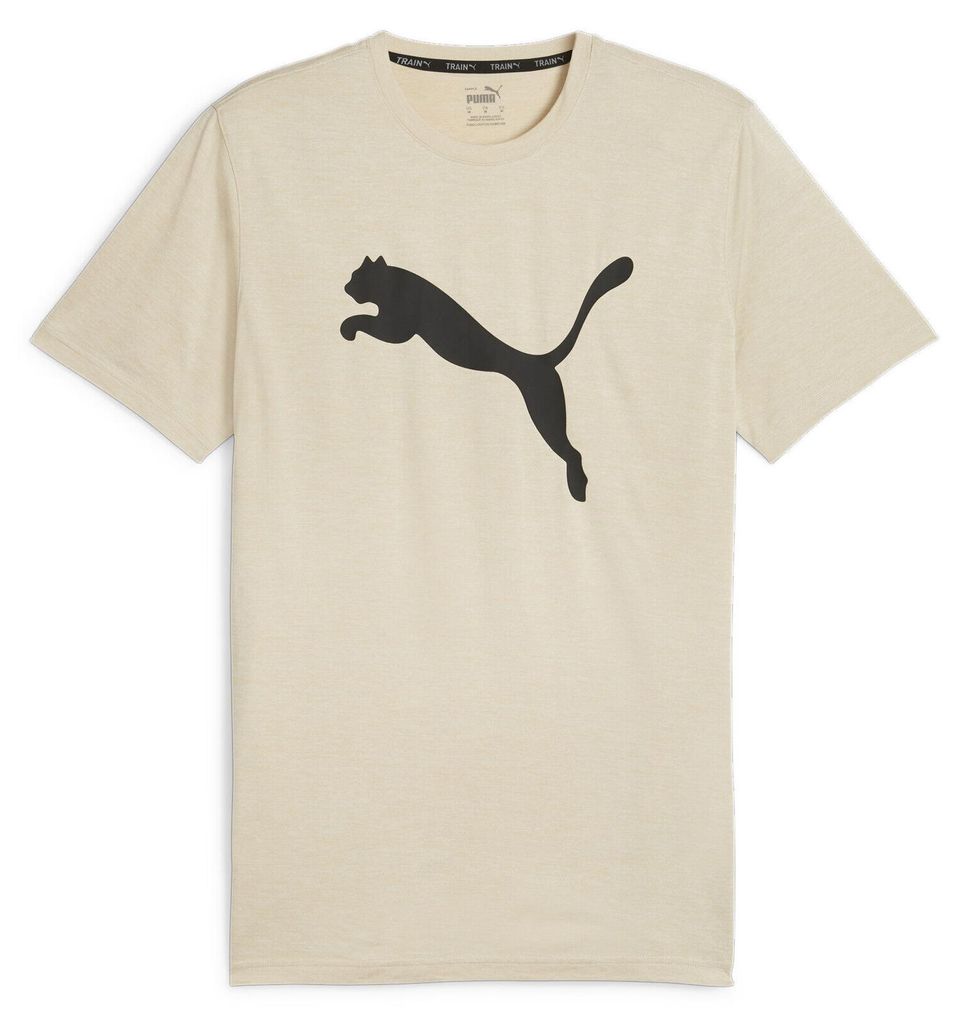 Puma Train Fav Heather Cat Tee Putty Heather Putty Heather Produktbild 