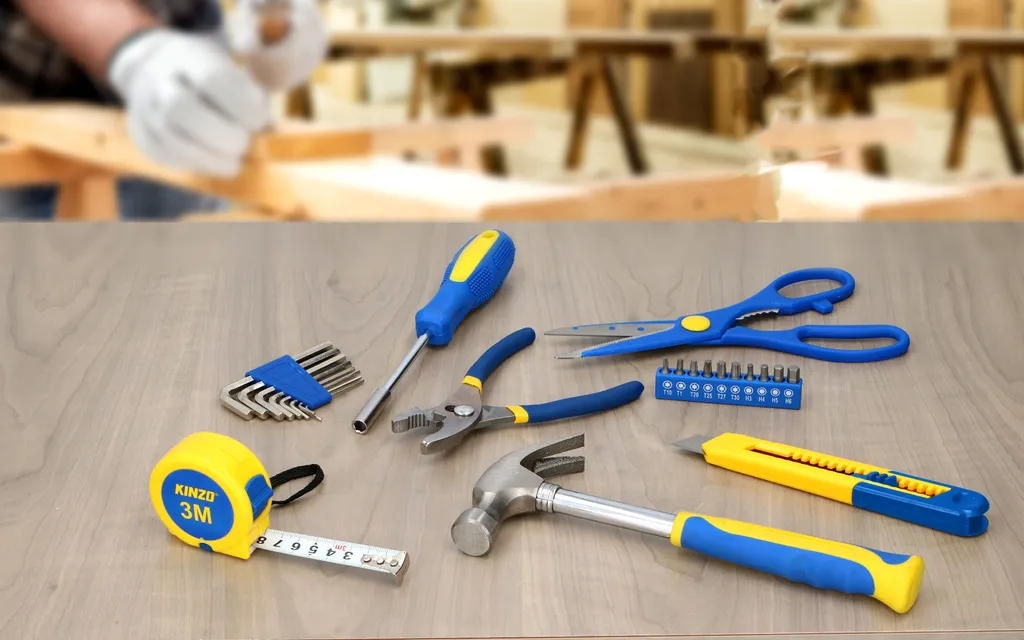 Set de 39 outils à main Edco avec coffret de rangement compact et robuste - 2
