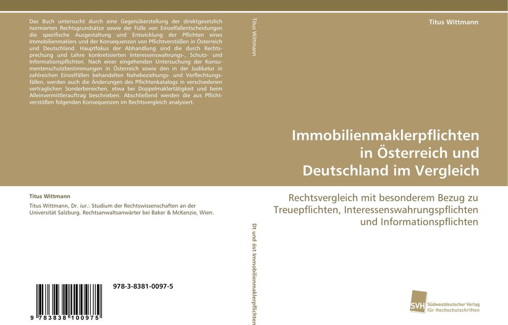 Immobilienmaklerpflichten in Österreich und Deutschland im Vergleich