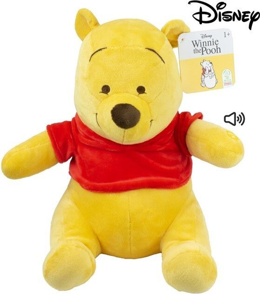 Plüsch Winnie the Pooh mit Sound mittel 28 cm