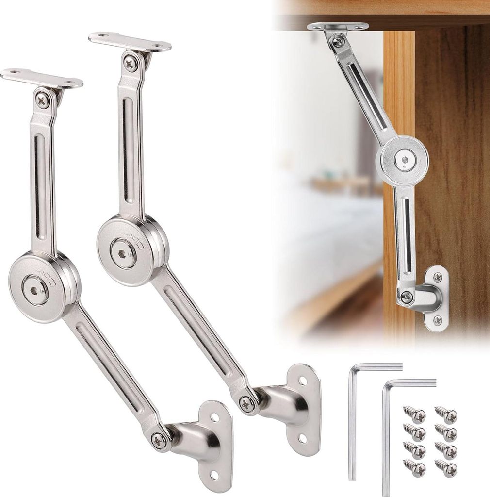 Stück Soft-Close-Deckelscharniere mit Schrauben und Produktbild 