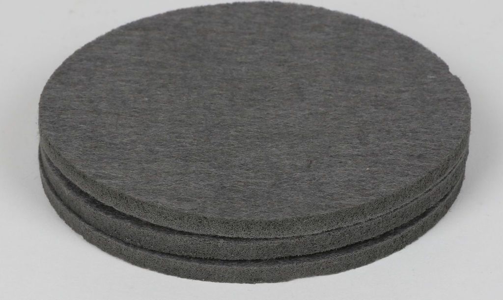 12x Filz Untersetzer 3er Platzset Untersetzer Tischschutz Glas Teller Topf Set