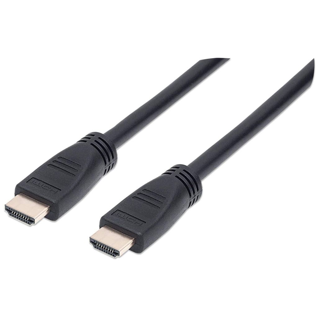 Manhattan HDMI Cable with Ethernet (CL3 rated, suitable for In-Wall use), 4K@60Hz (Premium High Speed)