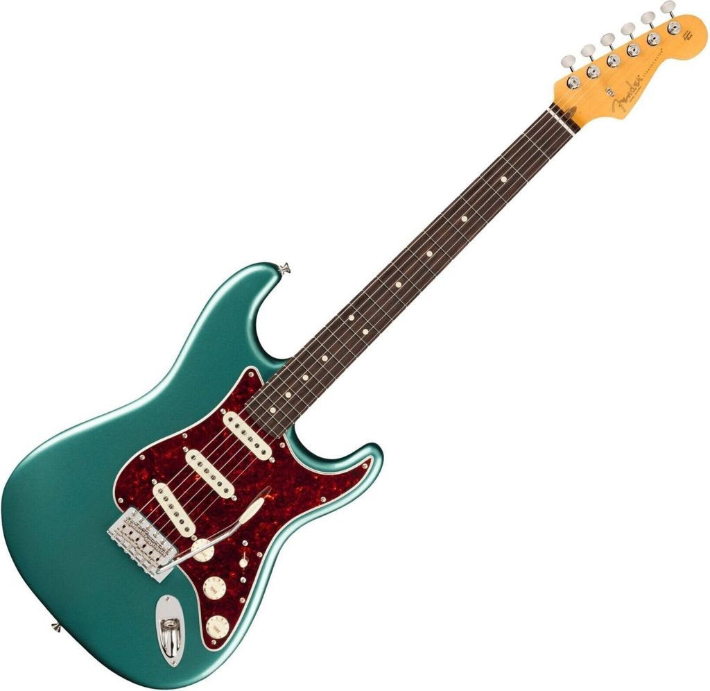 Fender American Professional Classic Stratocaster RW Faded Sherwood Green Metallic E-Gitarre