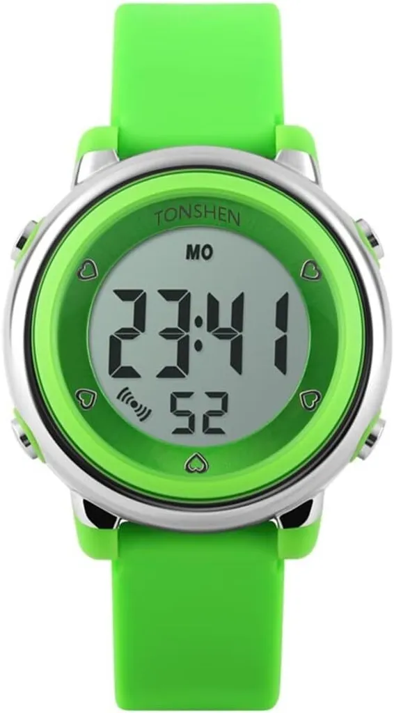 Orologio Digitale Bambini Impermeabile 50M Sportivo Militare LED
